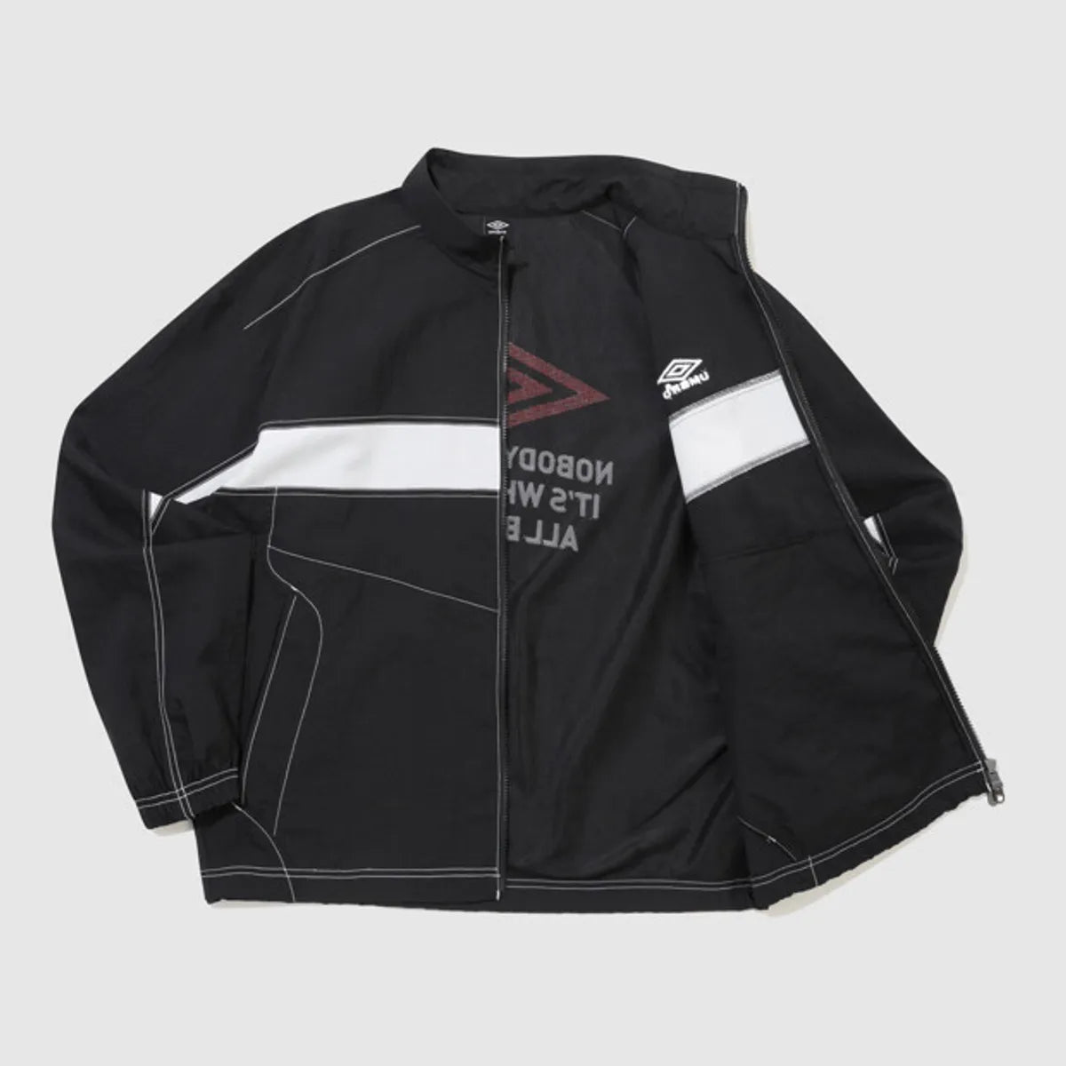 [TREASURE Asahi Pick] Umbro Crispy Taslan Long Sleeve Windbreaker Jacket