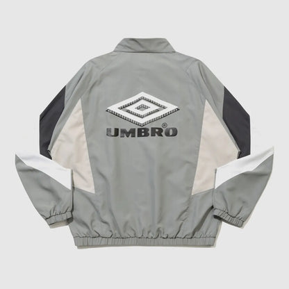 [UMBRO X NCT WISH] HBL OG Colorblock Stand Neck Windbreaker Jacket