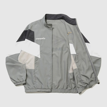 [UMBRO X NCT WISH] HBL OG Colorblock Stand Neck Windbreaker Jacket