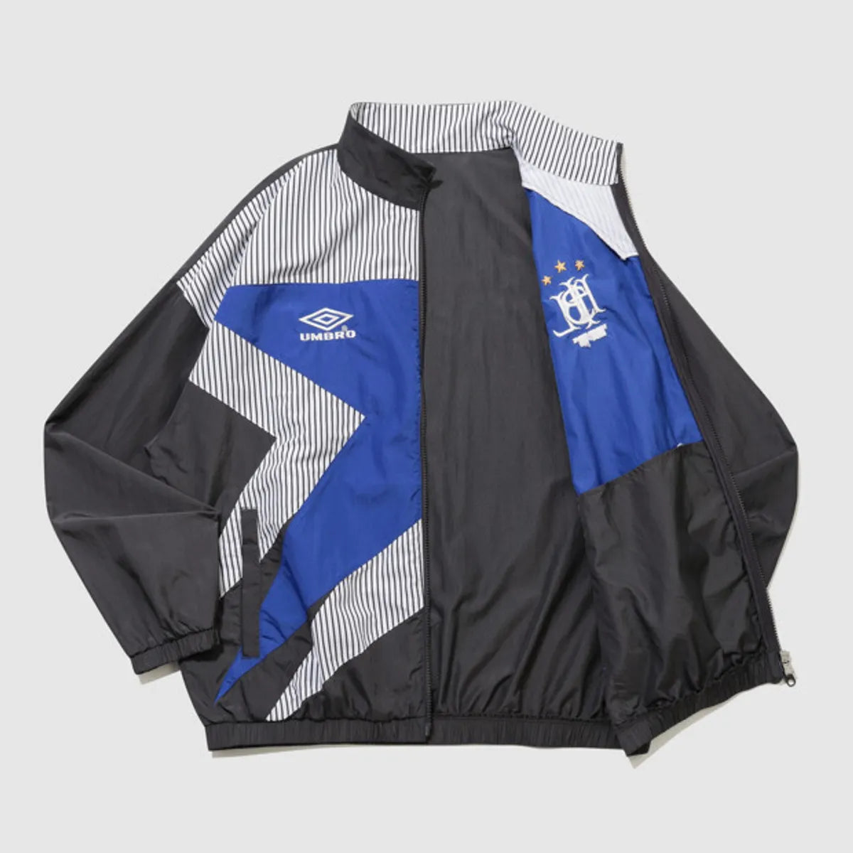 [UMBRO X NCT WISH] HBL Star Champ Star Stand Neck Windbreaker Jacket