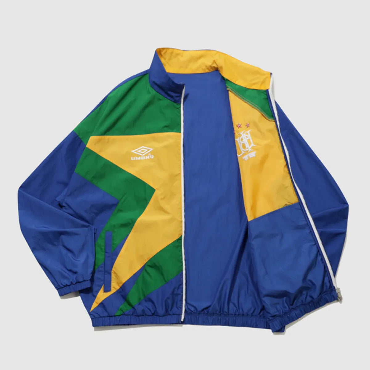 [UMBRO X NCT WISH] HBL Star Champ Star Stand Neck Windbreaker Jacket