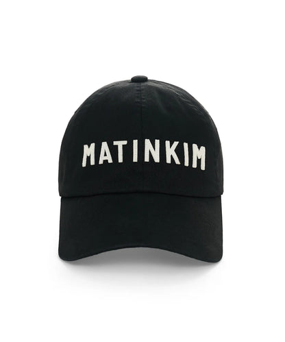 [NCT Jeno Pick] Matin Kim Applique Felt Logo Ball Cap
