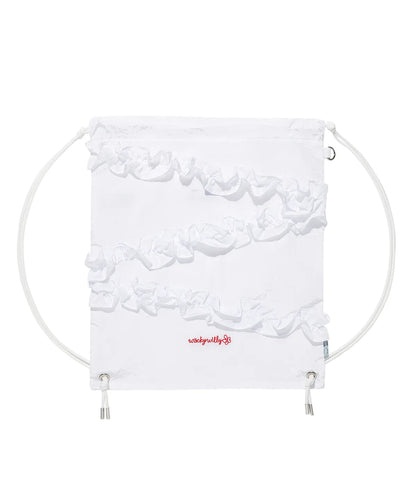 [Aespa Giselle Worn] Wacky Willy Women's Frill Gym Sack