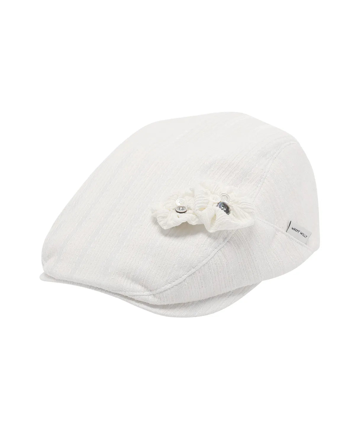 [Aespa Giselle Worn] Wacky Willy [LO.FL] Women's Hunting Cap White