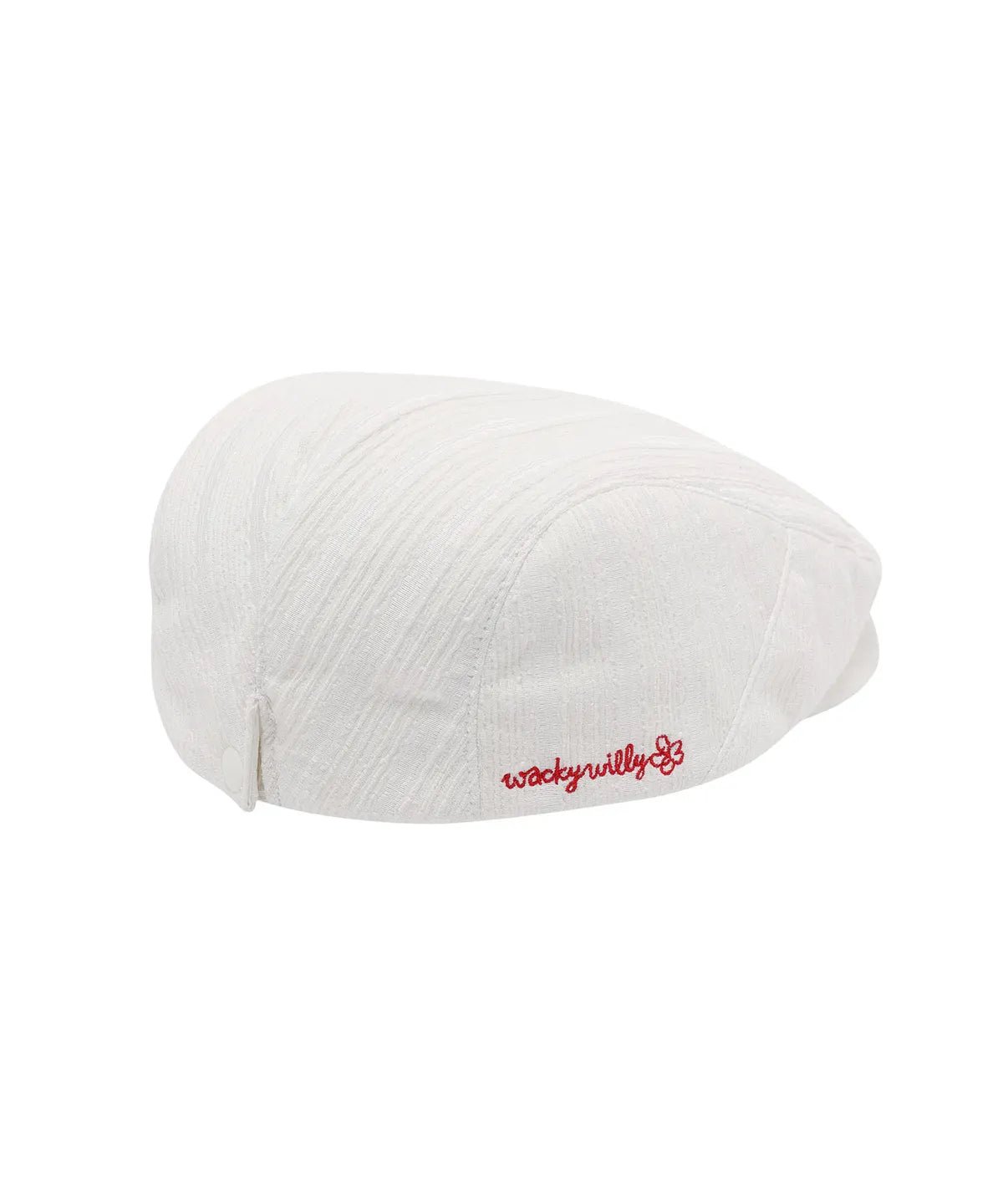 [Aespa Giselle Worn] Wacky Willy [LO.FL] Women's Hunting Cap White