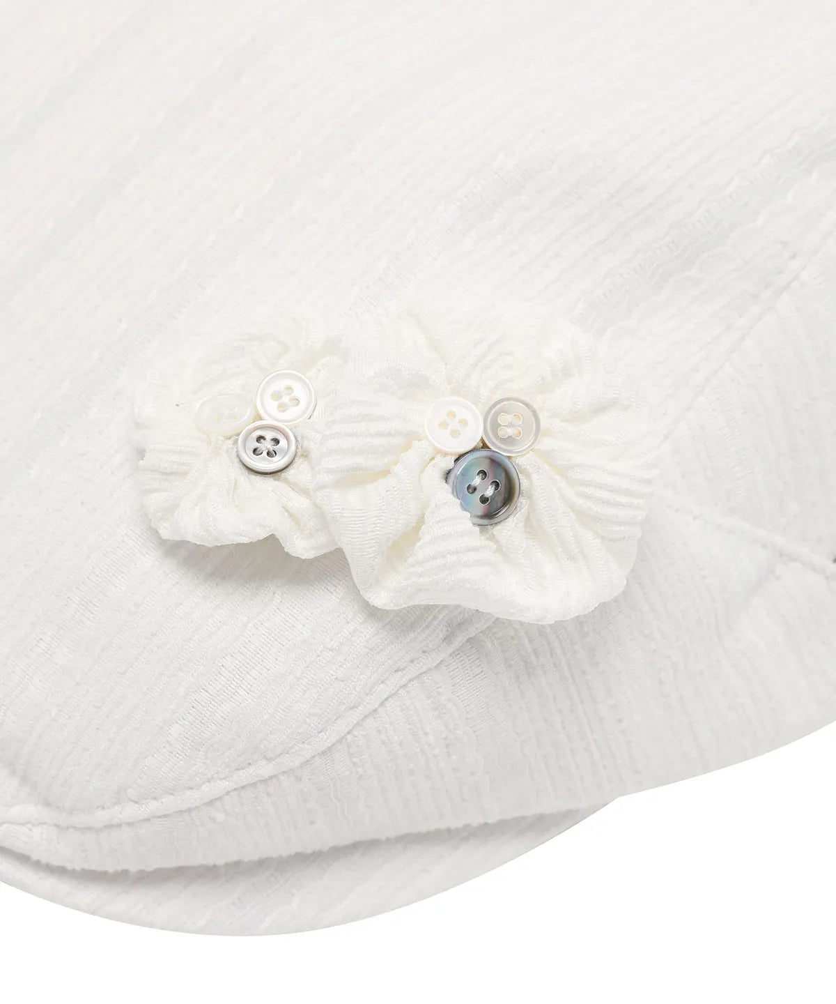 [Aespa Giselle Worn] Wacky Willy [LO.FL] Women's Hunting Cap White
