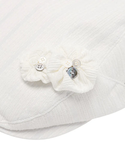 [Aespa Giselle Worn] Wacky Willy [LO.FL] Women's Hunting Cap White