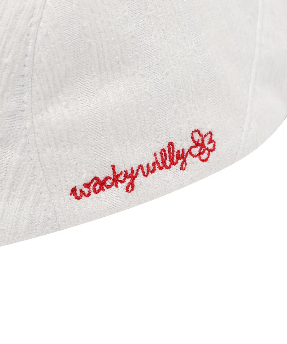 [Aespa Giselle Worn] Wacky Willy [LO.FL] Women's Hunting Cap White