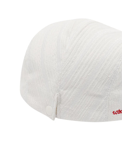 [Aespa Giselle Worn] Wacky Willy [LO.FL] Women's Hunting Cap White