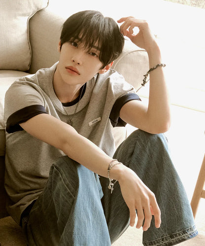 [Riize X Satur] 26 Summer  Supima Basic Crew Neck Short Sleeve T-shirt