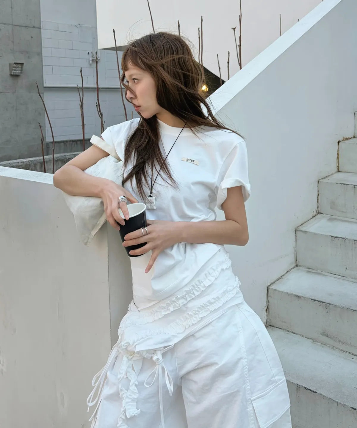 [Riize X Satur] 26 Summer  Supima Basic Crew Neck Short Sleeve T-shirt