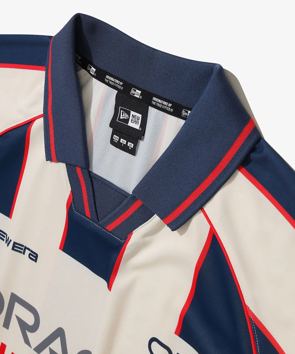 [Cortis James Worn] NEW ERA Oracle Red Bull Racing Sports Jersey Ivory