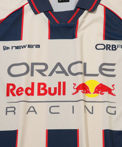 [Cortis James Worn] NEW ERA Oracle Red Bull Racing Sports Jersey Ivory