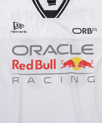 [Cortis Martin Worn] NEW ERA Oracle Red Bull Racing Mesh T-shirt White