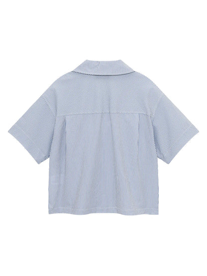[Aespa Karina PIck] 26 Summer Nordisk Seersucker Short Sleeve Shirt - W