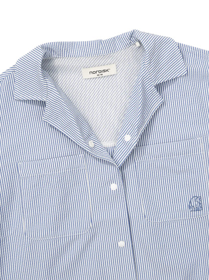 [Aespa Karina PIck] 26 Summer Nordisk Seersucker Short Sleeve Shirt - W