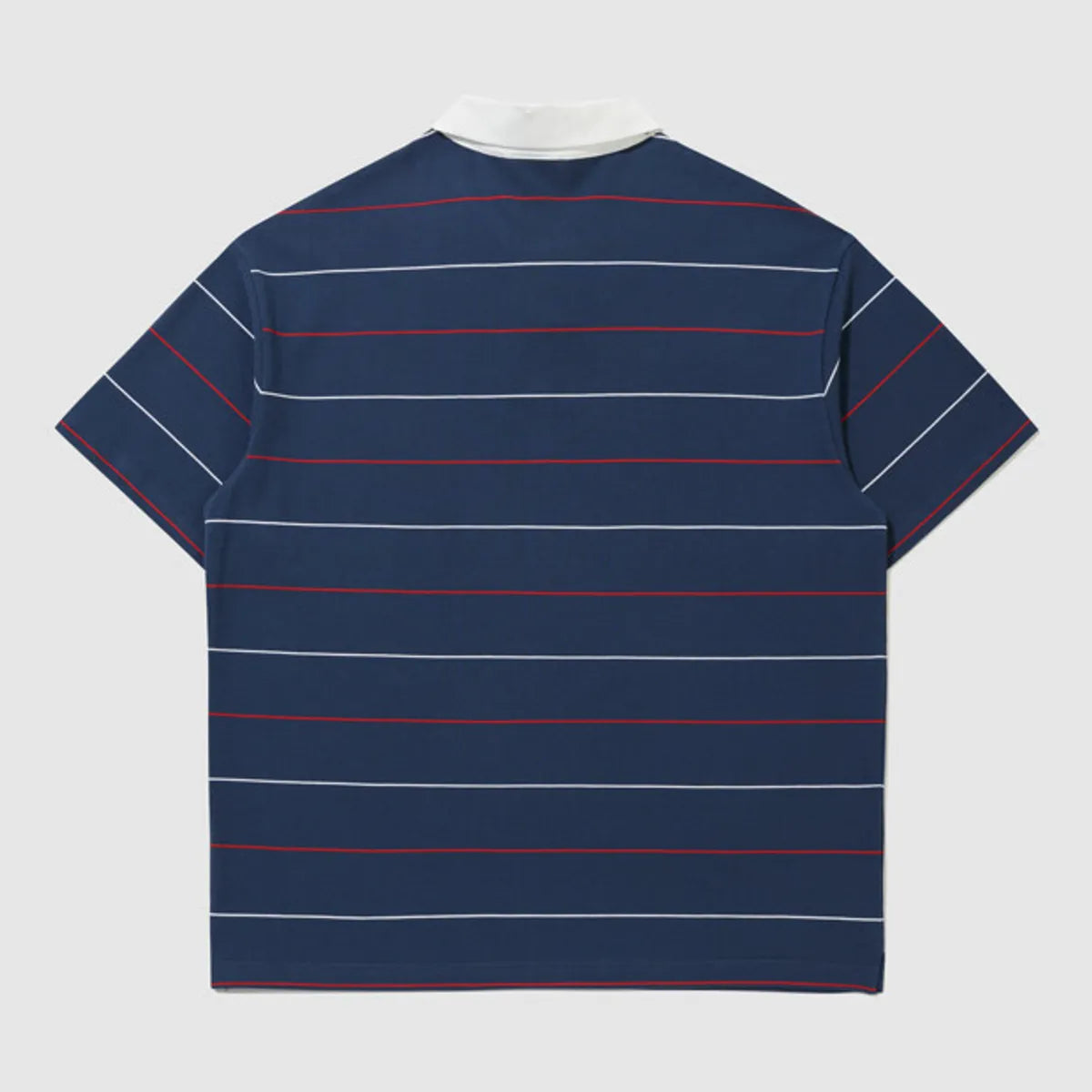 [UMBRO X NCT WISH ] HBL Striped Rugby Pique Short Sleeve T-shirt