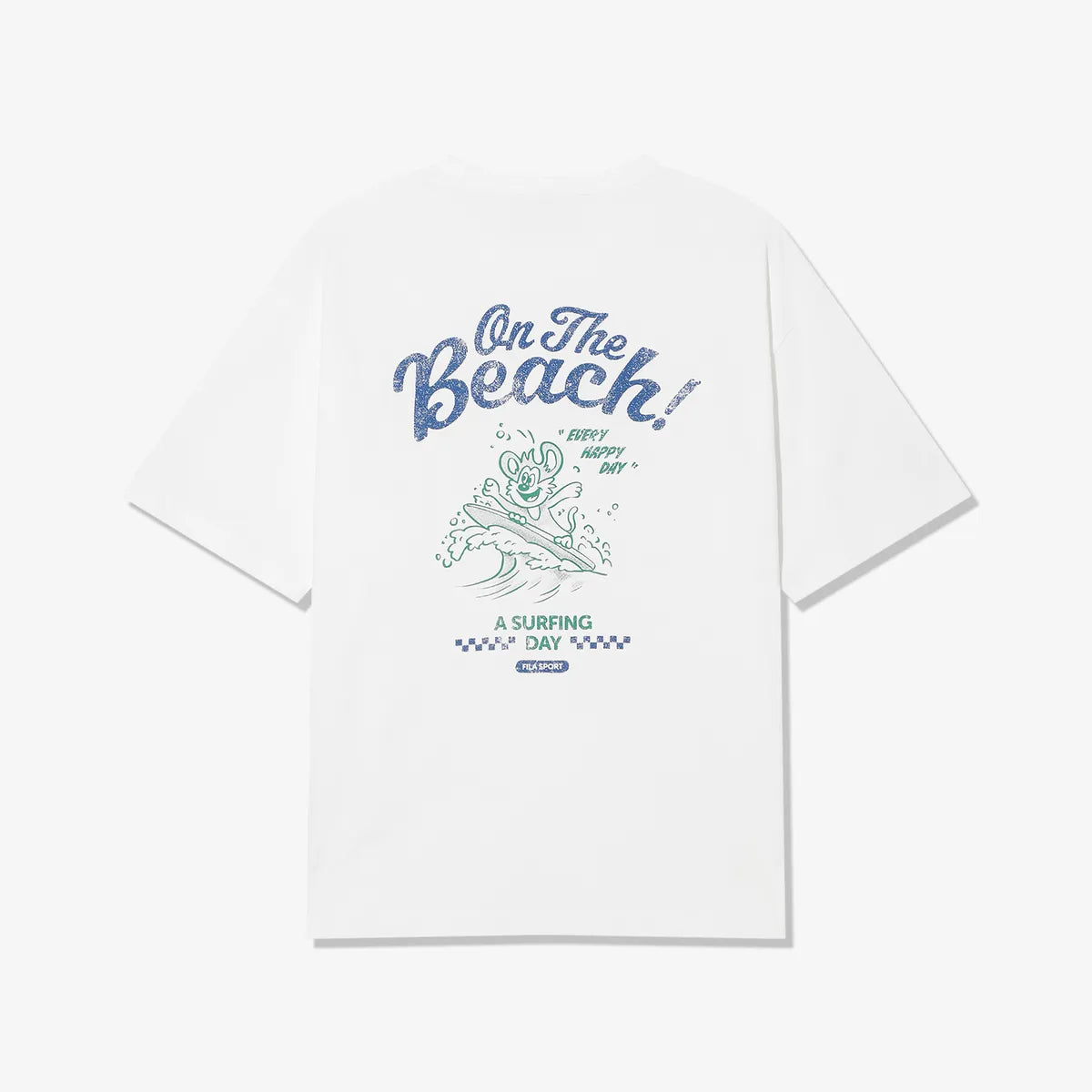 [Woodz Worn] FILA Coldwave+ On the Beach Short Sleeve T-shirt
