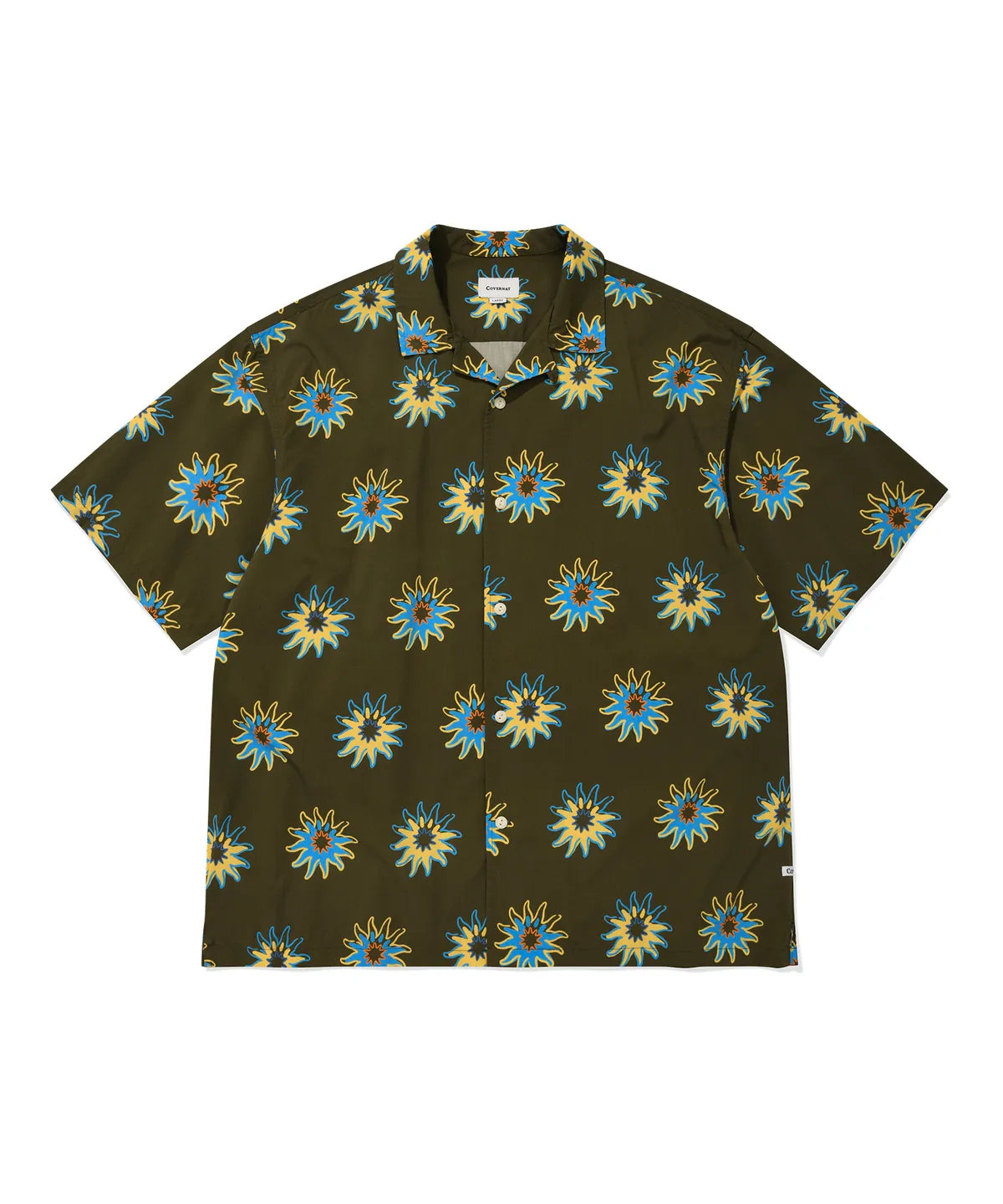 [TXT Soobin Worn] 26 Summer Covernat Tropical Sun Pattern Hawaiian Half Shirt