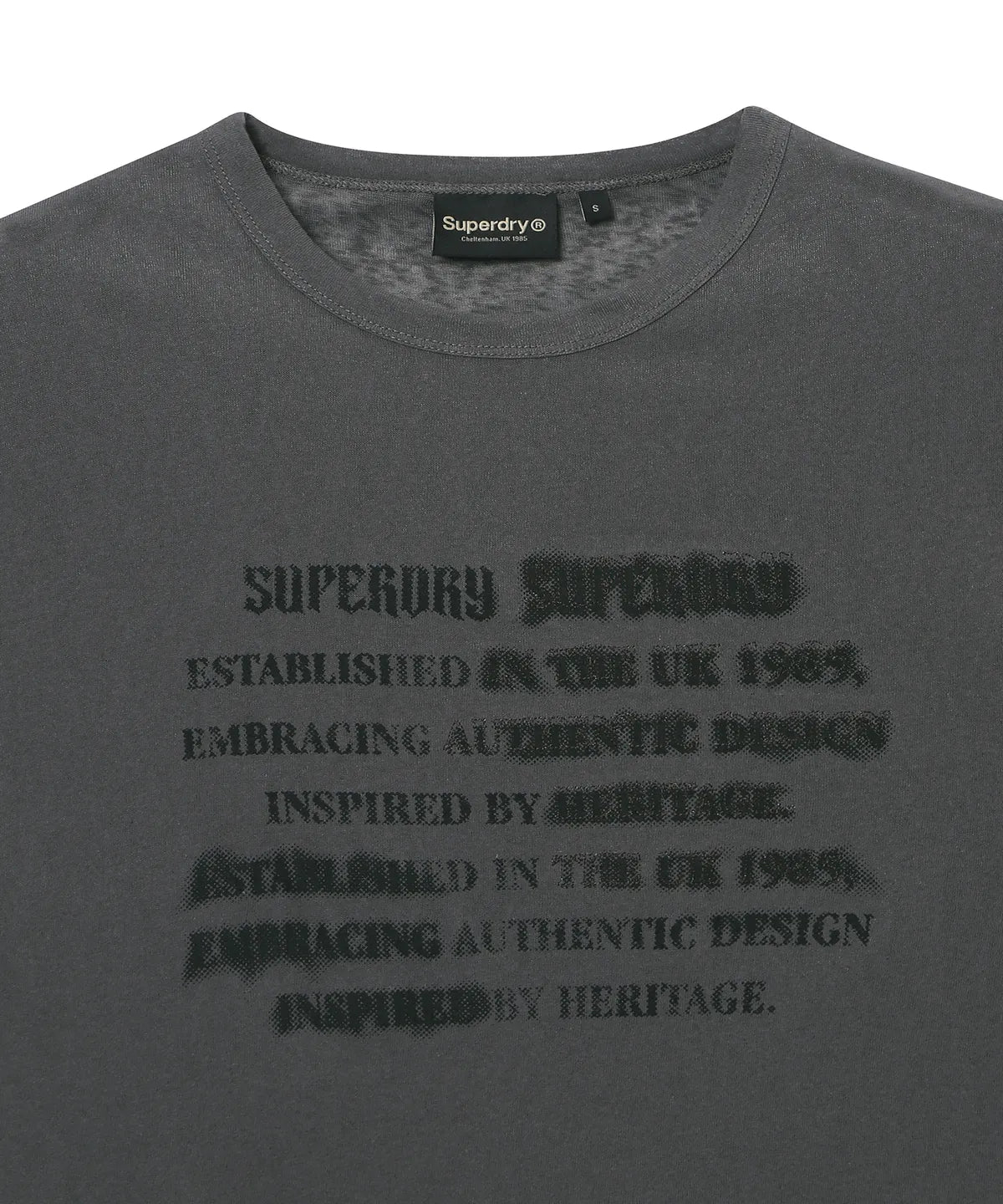 [Illit Pick] SUPERDRY Women's Vintage Lettering T-shirt