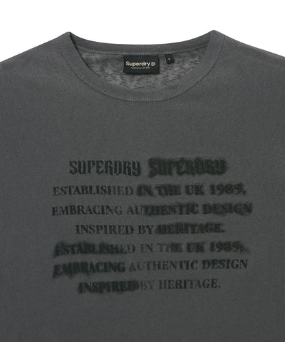 [Illit Pick] SUPERDRY Women's Vintage Lettering T-shirt