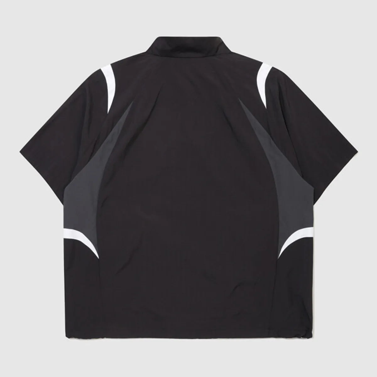 [UMBRO X NCT WISH ] HBL Football Heritage Short Sleeve Stand Neck Anorak