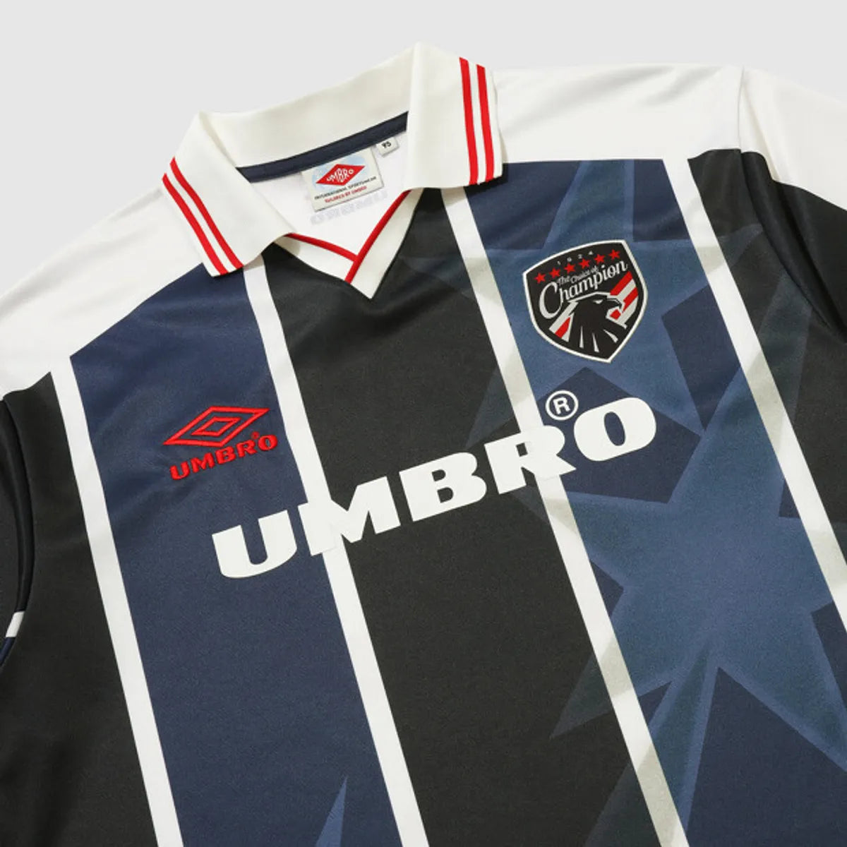 [UMBRO X NCT WISH] HBL Star Champ US Short Sleeve Soccer Jersey Navy