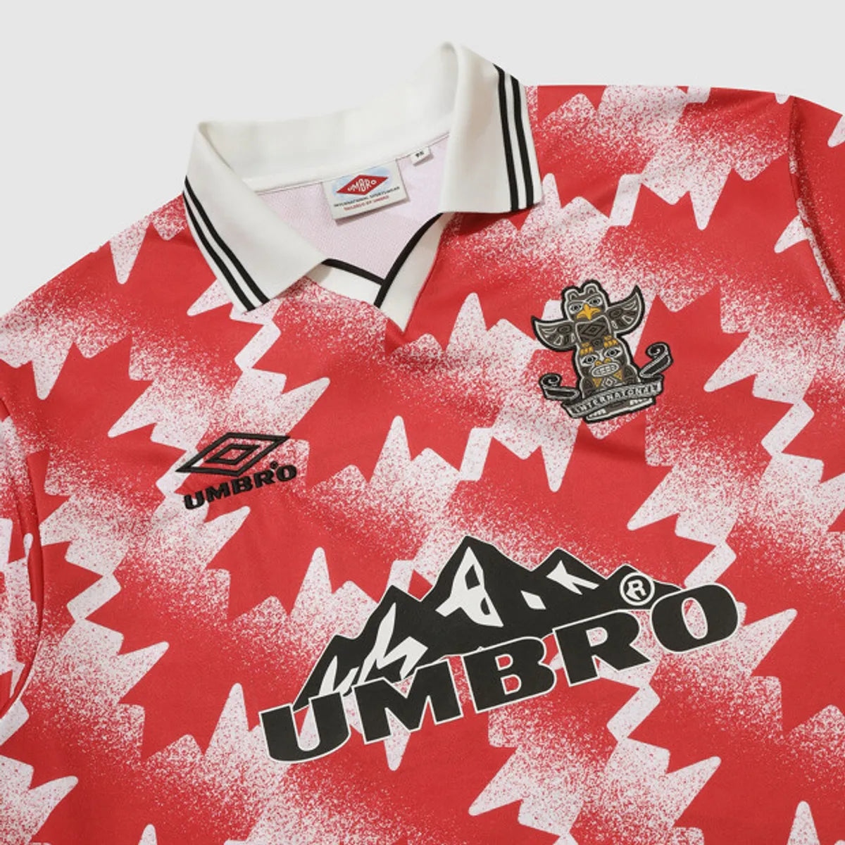 [UMBRO X NCT WISH] HBL Star Champ CA Short Sleeve Soccer Jersey Red