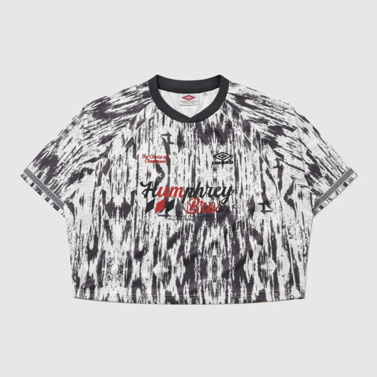 [UMBRO X NCT WISH] HBL Football Heritage Jacquard Short Sleeve Jersey