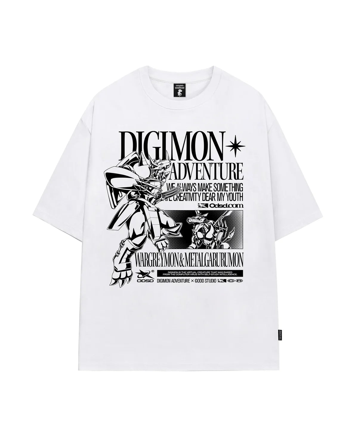 [Digimon X Odd Studio] Mega Stage Digimon Overfit T-shirt