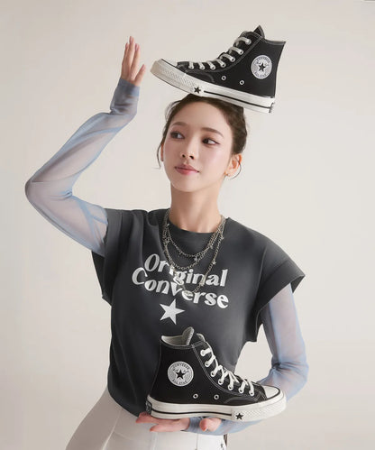 [Converse X Aespa Karina] Chuck 70 X (High Cut) Sneakers