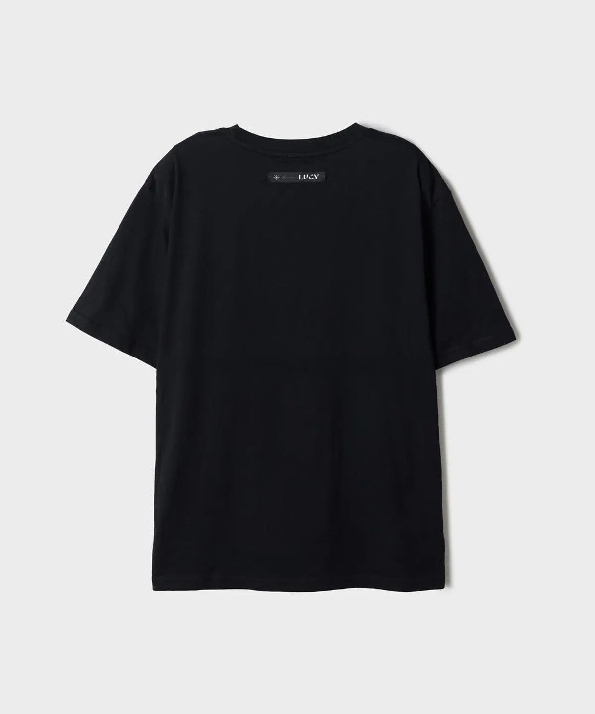 [LUCY X SPAO] Short Sleeve T-shirt (Black)