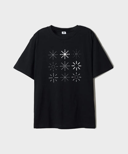 [LUCY X SPAO] Short Sleeve T-shirt (Black)