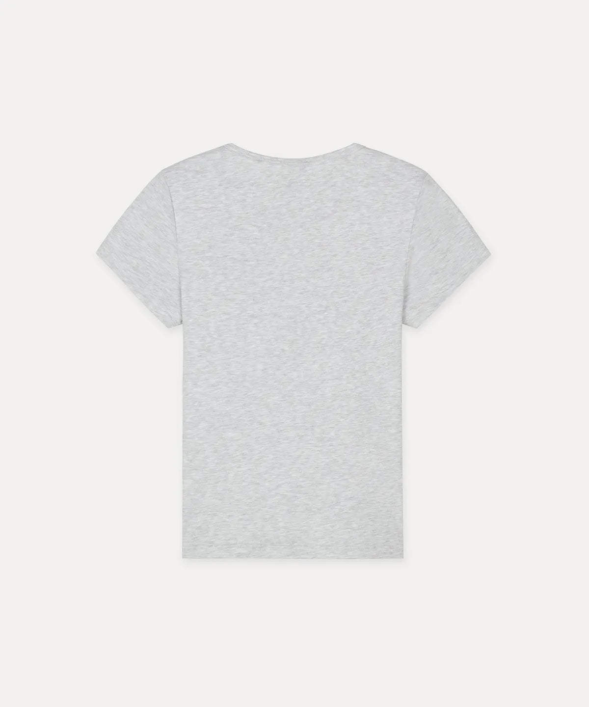 [Aespa Winter Worn] SUBDUED Star T-shirt (Pearl Grey Melange)