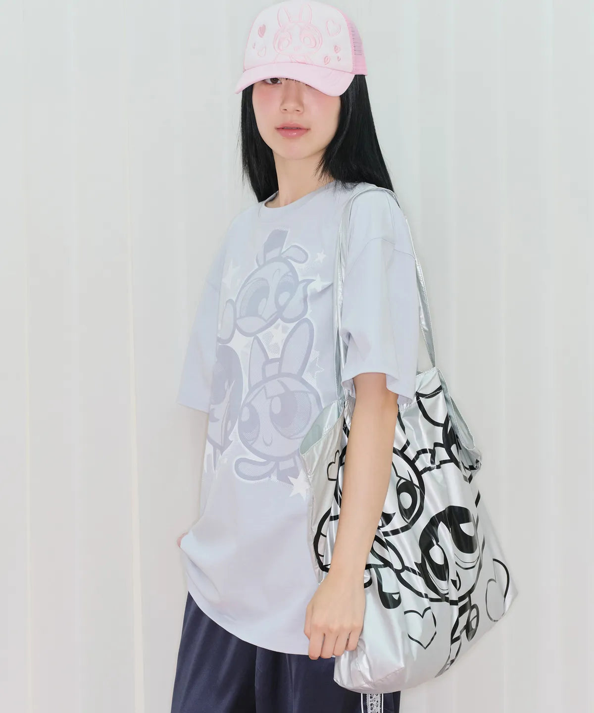Ames Worldwide X PowerPuff Girls Glossy Big Bag