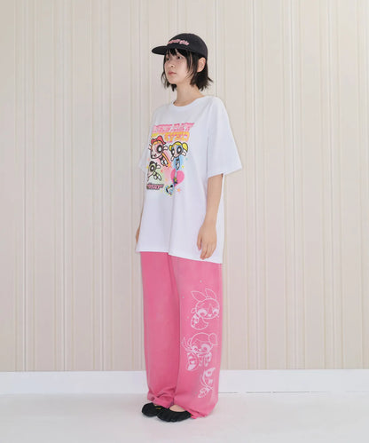 Ames Worldwide X PowerPuff Girls Hotfix Grawing Sweat Pants