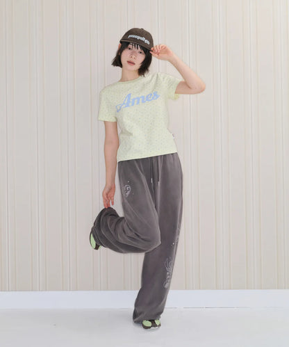 Ames Worldwide X PowerPuff Girls Hotfix Grawing Sweat Pants