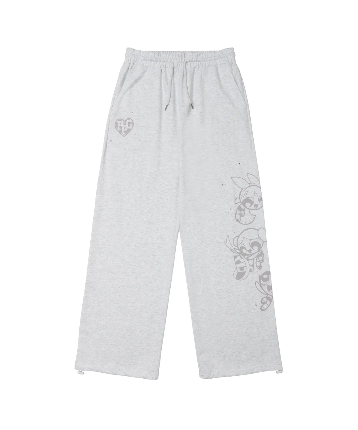 Ames Worldwide X PowerPuff Girls Hotfix Grawing Sweat Pants