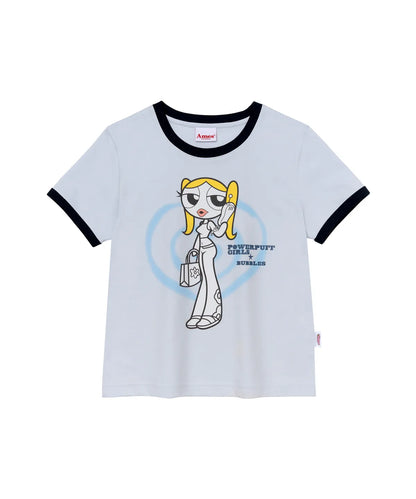 Ames Worldwide X PowerPuff Girls Ringer Tee
