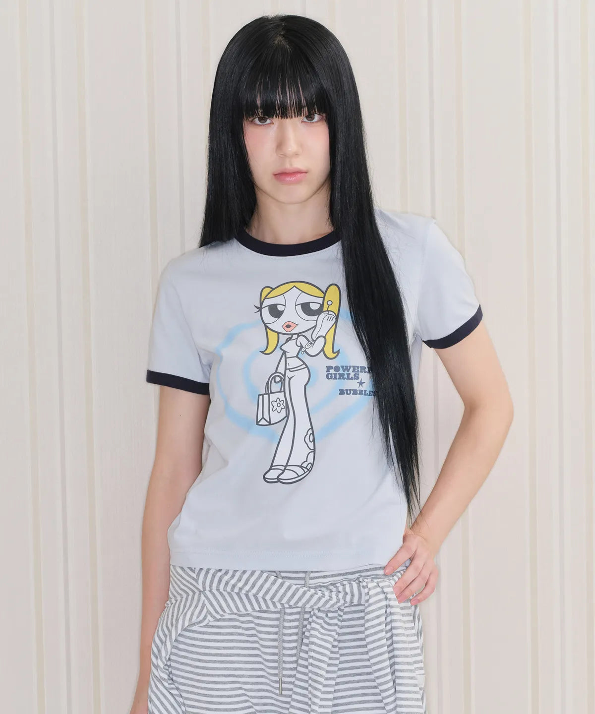 Ames Worldwide X PowerPuff Girls Ringer Tee
