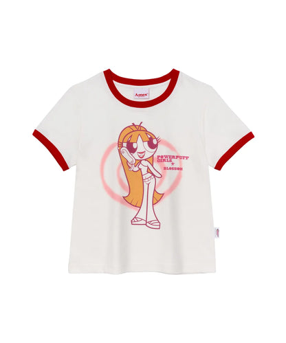 Ames Worldwide X PowerPuff Girls Ringer Tee