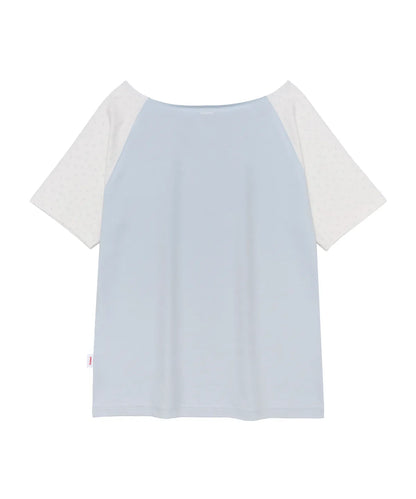 Ames Worldwide X PowerPuff Girls Heart Raglan Off Shoulder Tee