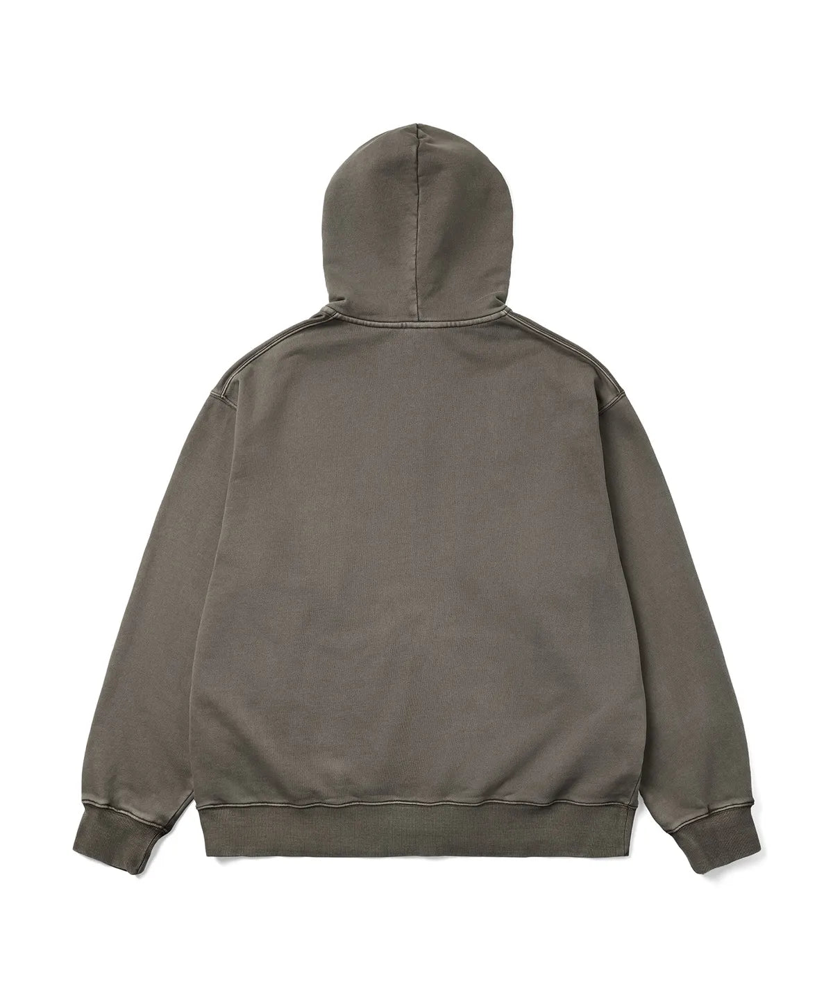 BTS V TAEHYUNG x CHAMPION Arch Logo Loose Fit Applique Dyed Zip-Up Hoodie