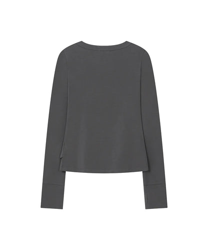 [Ive Rei Pick] 26FW Miseki Seoul Layered Placket Long Sleeve