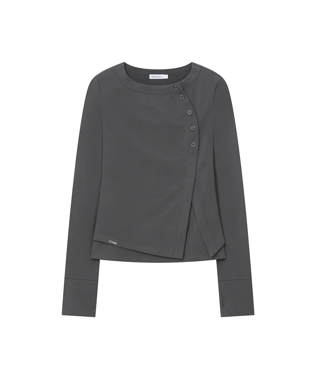 [Ive Rei Pick] 26FW Miseki Seoul Layered Placket Long Sleeve