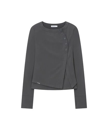 [Ive Rei Pick] 26FW Miseki Seoul Layered Placket Long Sleeve