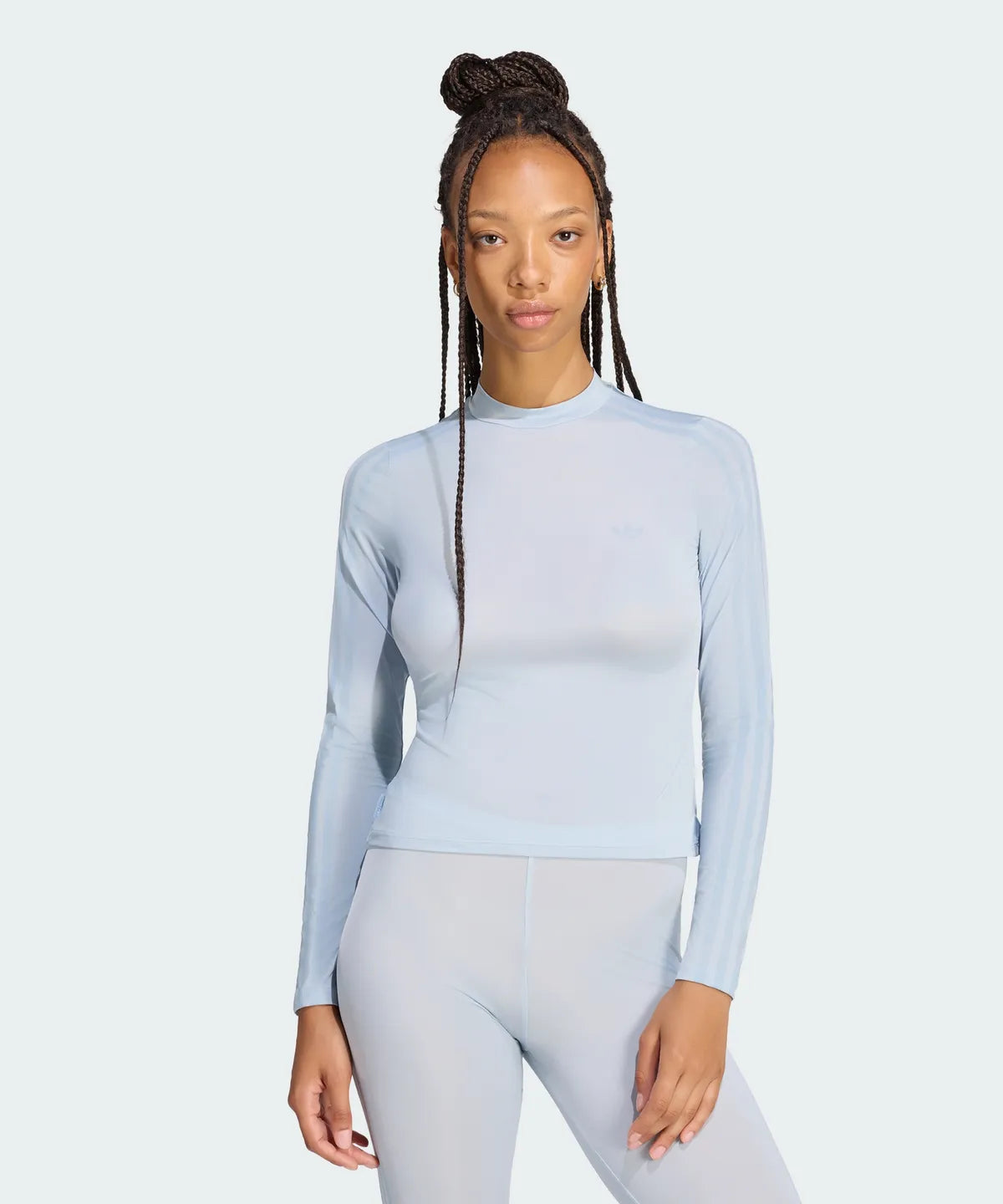[Blackpink Jennie X Adidas] Sheer Long Sleeve Tee