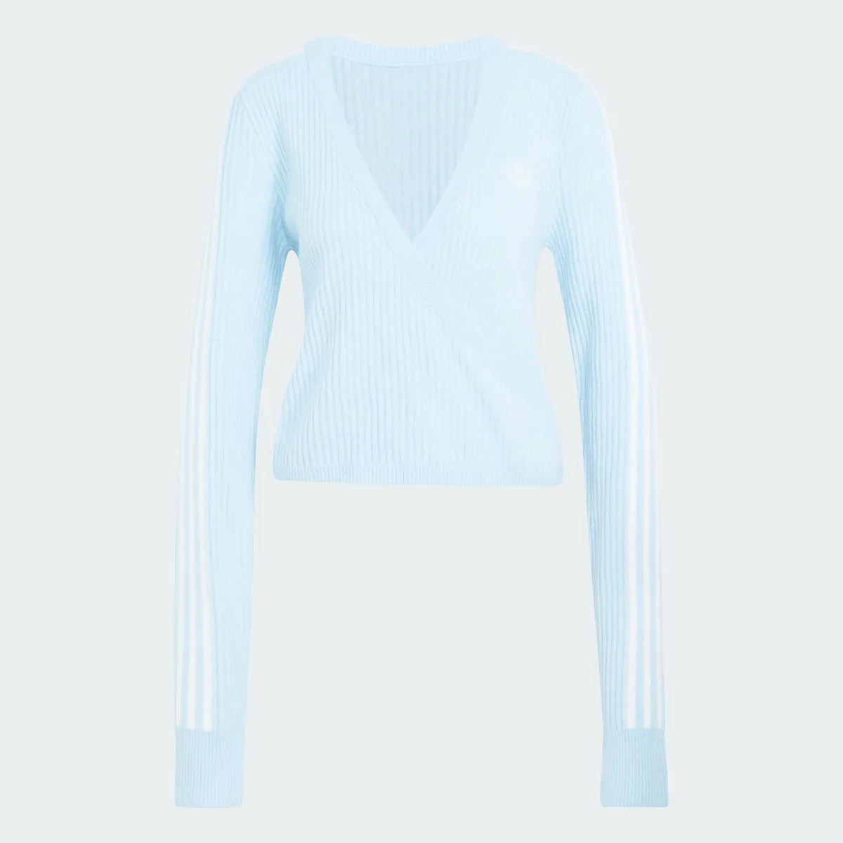 [Blackpink Jennie X Adidas] Knit Wrap Around Cardigan / Knit Loose Pants