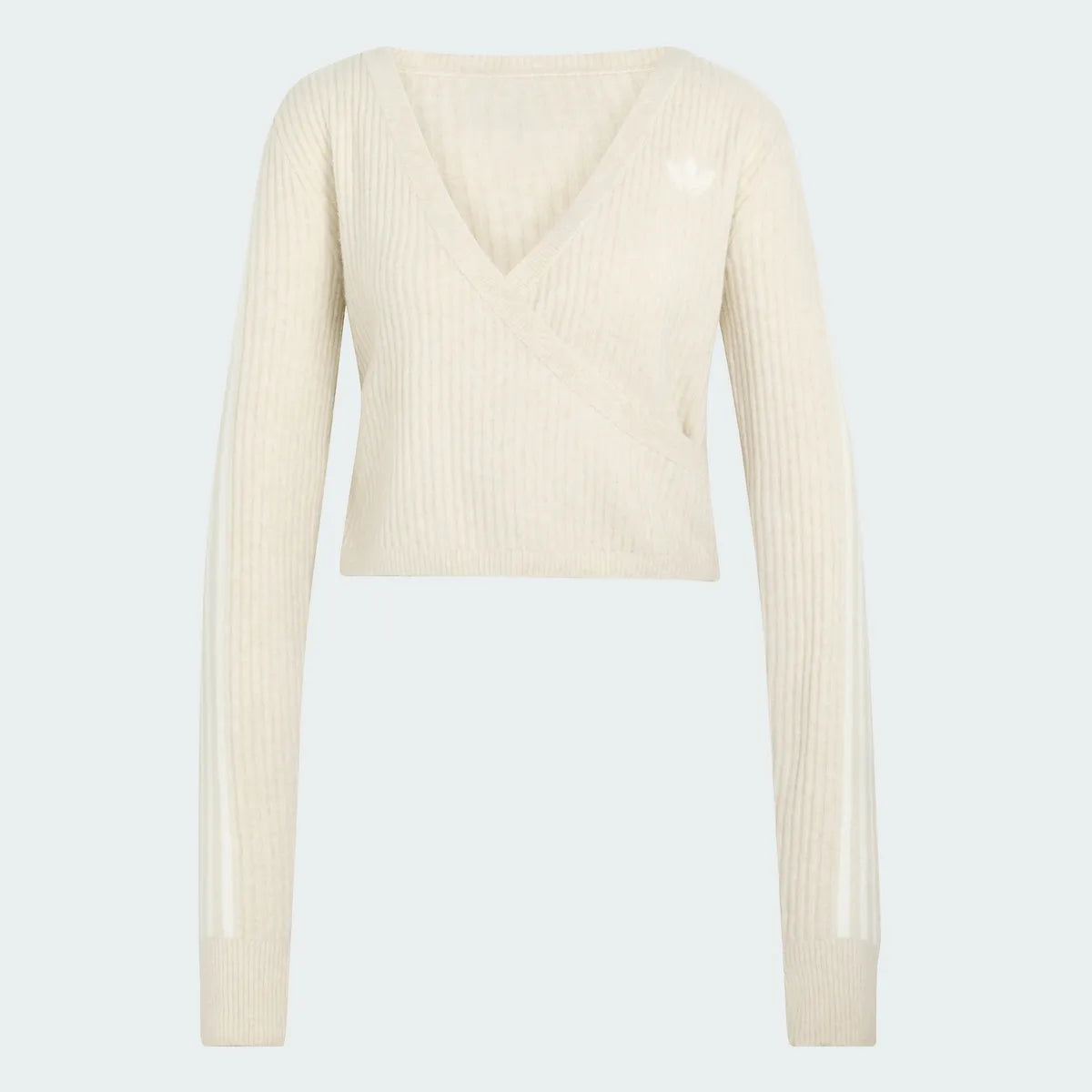 [Blackpink Jennie X Adidas] Knit Wrap Around Cardigan / Knit Loose Pants