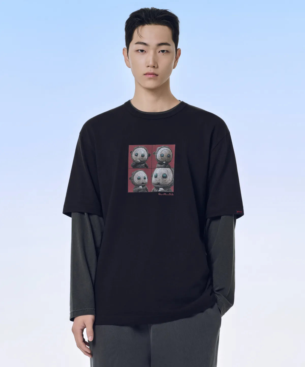 [KDRAMA:The East Palace X Musinsa Standard]  Ggeomeoksali T-shirt
